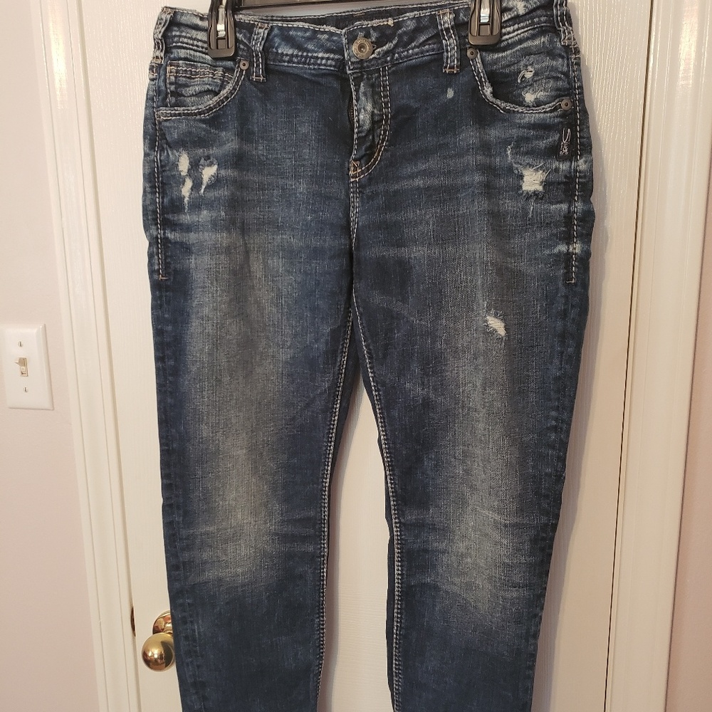 Silver Girlfriend jeans